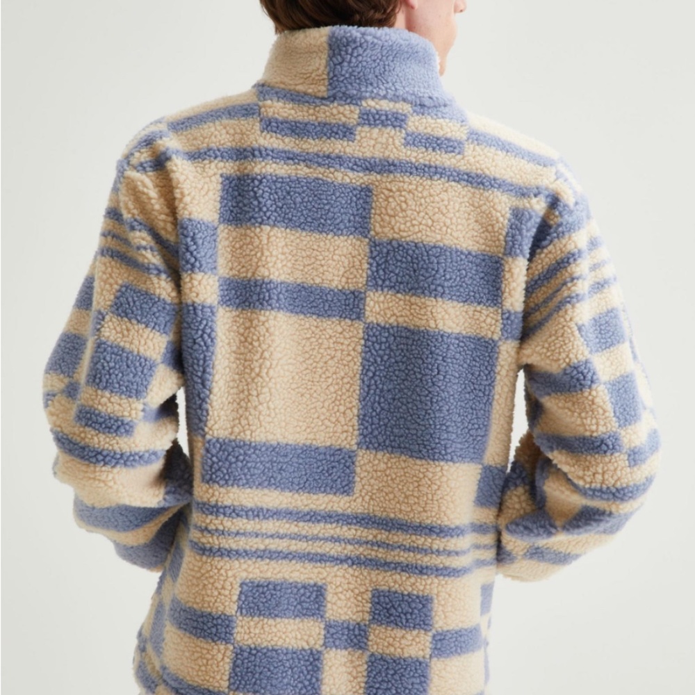 UO Sherpa Plush Zip Jacket - Picture 3 of 6